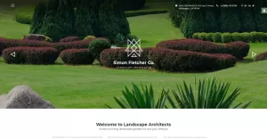 Simon Fletcher - Landscape Architects Joomla Template