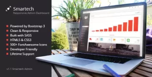 Smartech - HTML5 Admin Dashboard Template