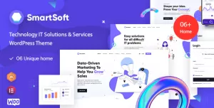 SmartSoft - Technology IT Solutions & Services WordPress Theme