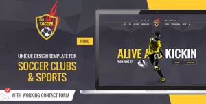 Soccer Acumen - Football Club HTML Template