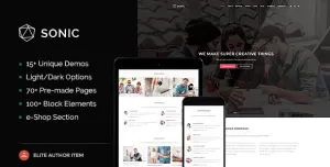 Sonic - Responsive Multi-Purpose HTML Template