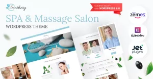 Soothery - SPA & Massage Salon Responsive WordPress Theme