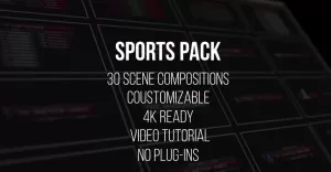 Sports Pack - Final Cut Pro Template - TemplateMonster