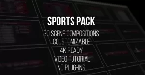 Sports Pack Motion Graphics template - TemplateMonster