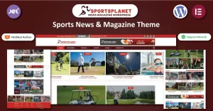 Sports Planet - News & Magazine WordPress Theme