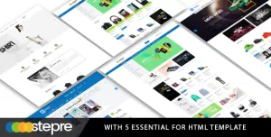 Stepre - Fashion Electronics eCommerce HTML Template