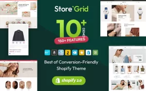 StoreGrid - Fashion & Accessory High level Shopify 2.0 Multi-purpose Theme