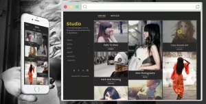 Studio - Photography Blogger Template