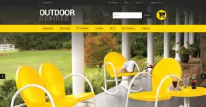 Stylish Outdoor Furniture PrestaShop Theme - TemplateMonster