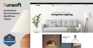 Sunsoft - Lighting WooCommerce Theme - TemplateMonster