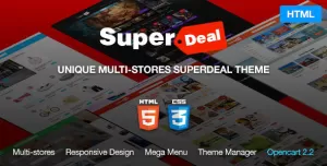 Super Deal - MultiPurpose eCommerce HTML5 Template