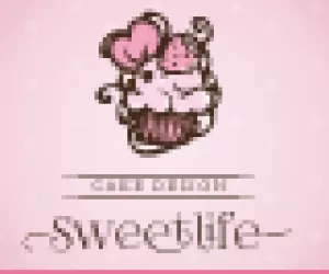 Sweetlife - Cup Cake Design Illustration Logo Template