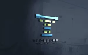 Technology Blog Letter T Logo Template - TemplateMonster