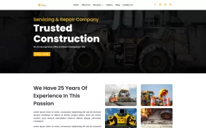 Téma Taran Construction Divi Wordpress - TemplateMonster