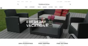 Terraceda - Outdoor Furniture PrestaShop Theme