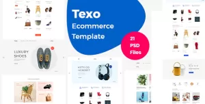 Texo - Multipurpose ecommerce psd template
