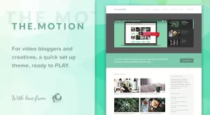 TheMotion - Video Blogging WordPress Theme