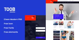 Toob - Personal PSD Template