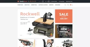 Tools Store OpenCart Template