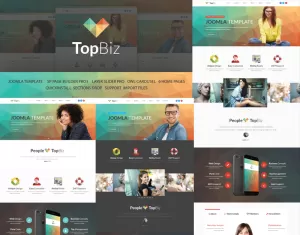 TopBiz - Responsive Corporate Joomla 4 Template