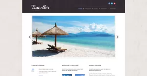 Travel Agency Moto CMS 3 Template