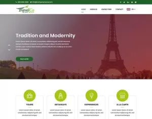 Travel Co - Travel PSD Template