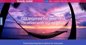 Travel Guide Responsive WordPress Theme - TemplateMonster