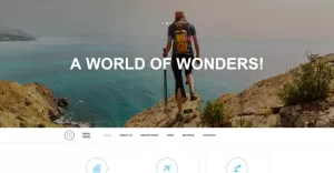 Travel Moto CMS 3 Template