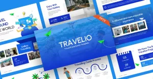 Travelio Travel Look Creative PowerPoint Template