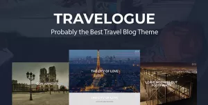 Travelogue - Travel Blog WordPress Theme