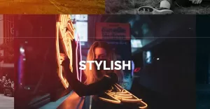 Trendy Dynamic Media Opener Slideshow. Modern Design. Premiere Pro Template