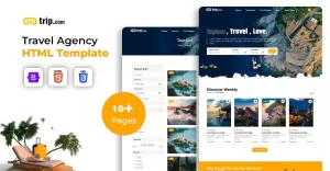 Trip.com - Tour and Travel HTML5 Website Template