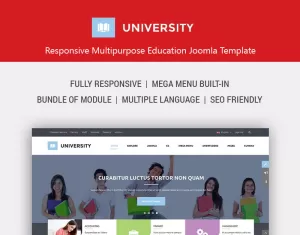 University II - Education Responsive Joomla Template