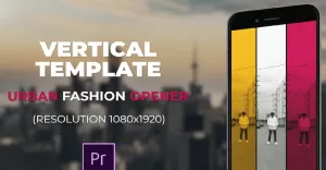 Urban Fashion Opener - Premiere Pro