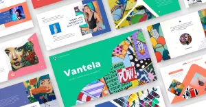 Vantela - Pop Art & Graffiti PowerPoint Template