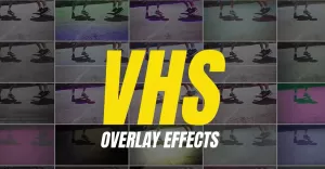 VHS Overlay Effects After Effects template - TemplateMonster