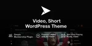 Videon - Video, Short WordPress Theme