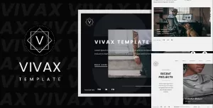 Vivax - Creative and Modern HTML5 Portfolio