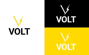 Volt Logo Design  professional Logo  Creative Logo