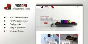 Vooden - Furniture Store HTML Template