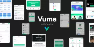 Vuma - Mobile Template