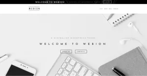 Webion lite - Minimal Elementor Multipurpose WordPress Theme