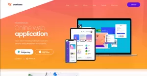 Weebeez - Web Application WordPress Theme - TemplateMonster