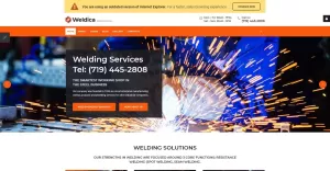 Weldica - Welding Services Joomla Template - TemplateMonster