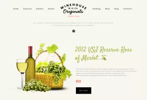 Wine House - Winery & Restaurant Theme