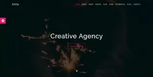 Xmila - One Page Creative Template
