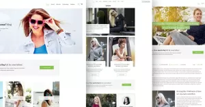 XPression - Minimal Blog PSD Template - TemplateMonster