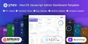 Ynex - Nextjs Bootstrap Admin Dashboard Template