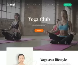 Yogi - Yoga WordPress Theme for trainers studios and clubs - SKTTheme