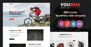 YOUBMX - BMS and Cycling WordPress Theme - TemplateMonster